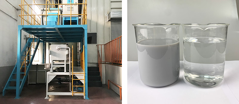 油機(jī)機(jī)械工業(yè)水性油漆廢水處理設(shè)備案例